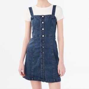 Aeropostale Button Front Denim Dress